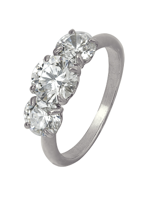 Купить кольцо из серебра с фианитом swarovski в интернет-магазине KRASNOE