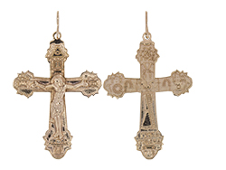 Подвеска из серебра без вставок