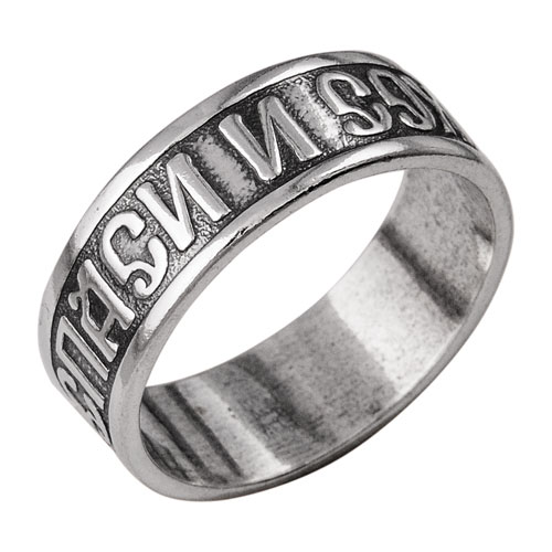 Кольцо из серебра без вставок