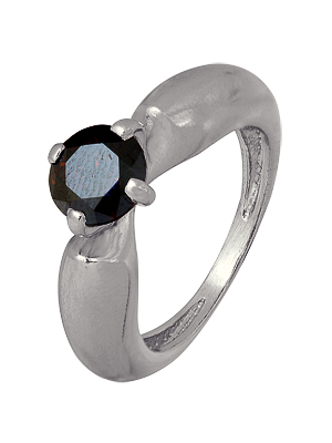 Купить кольцо из серебра фианитом в интернет-магазине KRASNOE