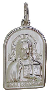 Подвеска из серебра без вставок