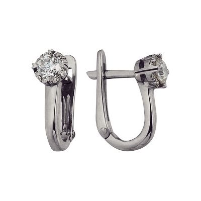 Серьги из золота с бриллиантами