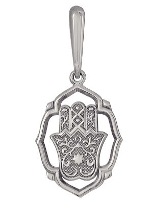 Подвеска из серебра без вставок