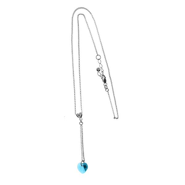 Колье из серебра с кварцем 8340186062-79-40