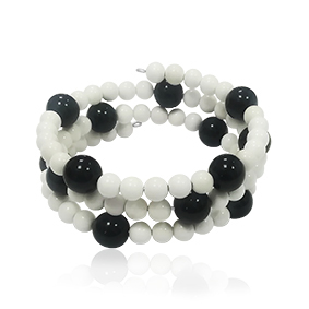 Купить браслет из стали с агатом