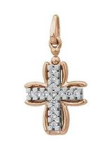 Подвеска из золота с фианитами