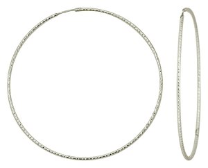 Серьги из серебра без вставок 3400817052-3 от KRASNOE, металл Серебро, вставка Без вставок