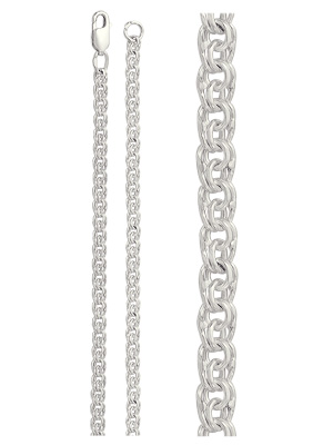 Купить цепь из серебра без вставок Купить цепь из серебра без вставок