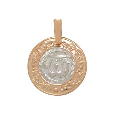 Подвеска из золота без вставок