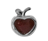 Пусеты из серебра с эмалью со скидкой