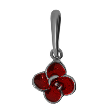 Купить подвеска из серебра с эмалью
