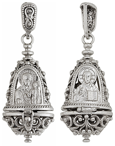 Подвеска из серебра без вставок