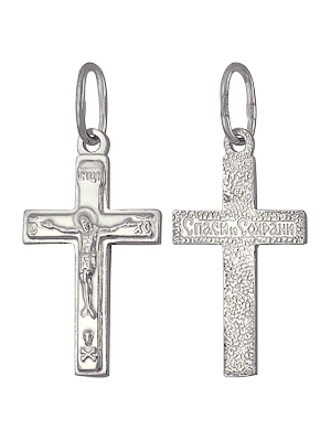 Подвеска из серебра без вставок