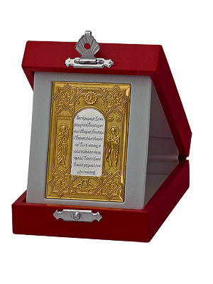 Сувенир из серебра без вставок