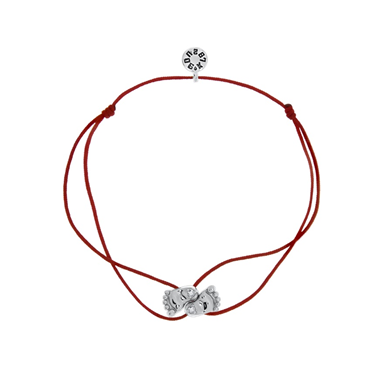 Браслет из серебра с фианитами