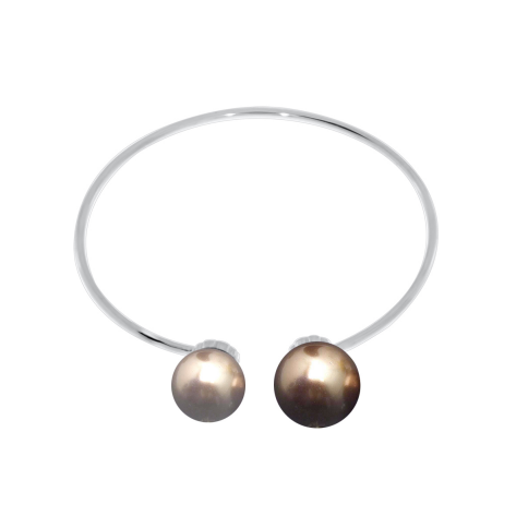 Браслет из серебра с жемчугом из коллекции Шанель