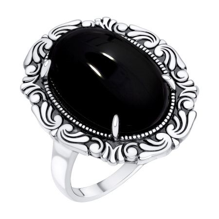 Кольцо из серебра из коллекции Династия