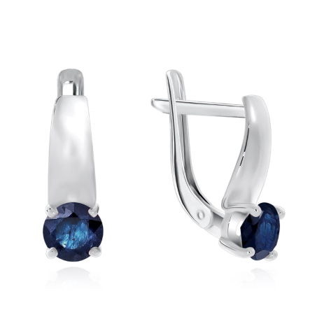 Серьги из золота с сапфирами из коллекции Elegans