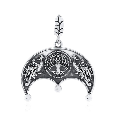 Подвеска из серебра без вставок из коллекции Лунница