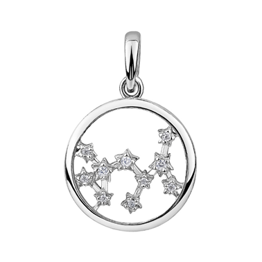 Подвески из серебра с фианитом