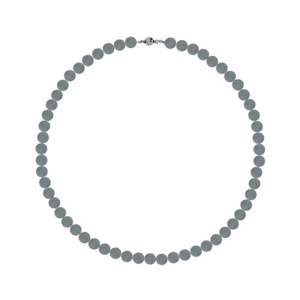 Колье из серебра с аквамаринами