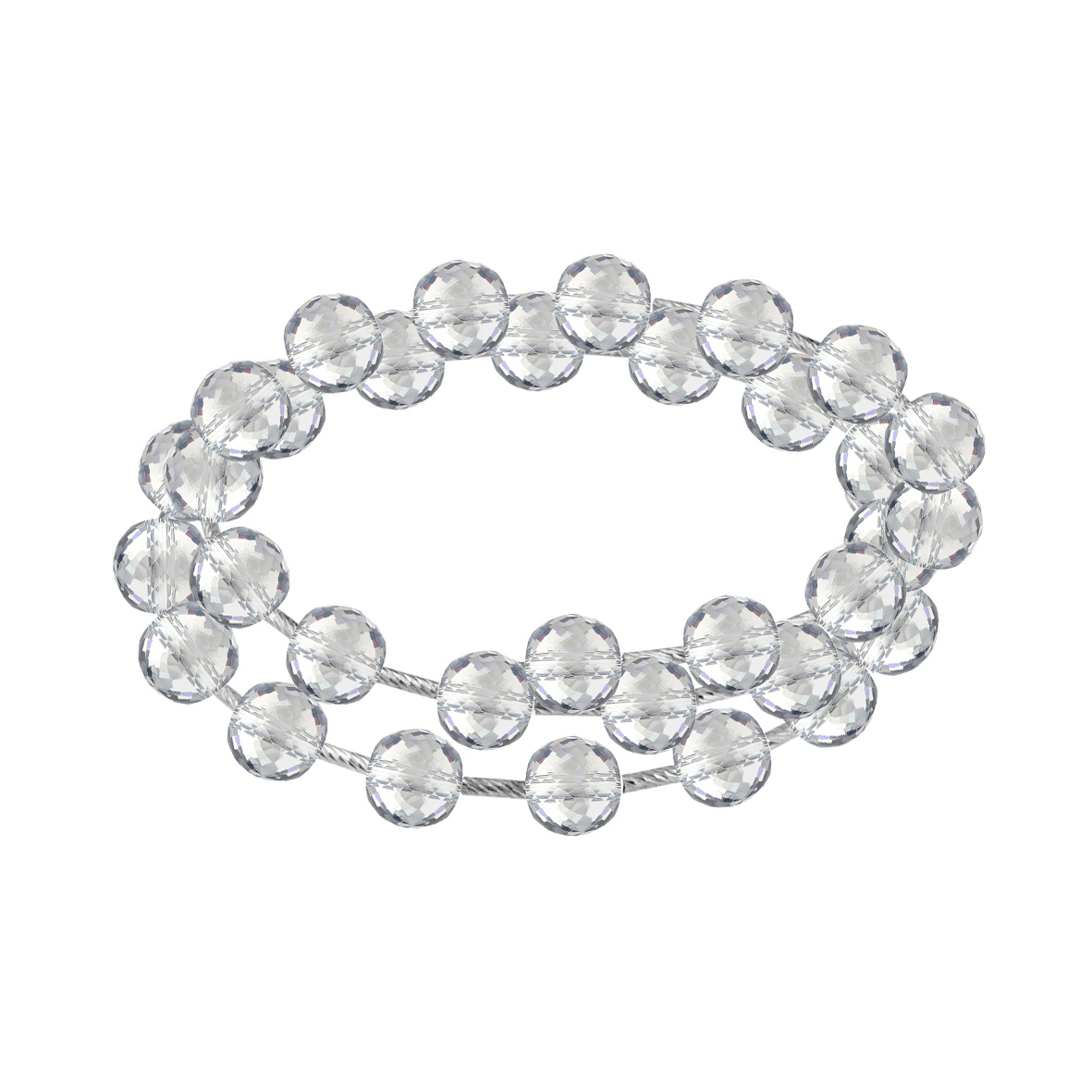 Браслет из серебра с проволока (с памятью)ом и горным хрусталем (арт. 4340529424-2).jpg Браслет из серебра с проволока (с памятью)ом и горным хрусталем (арт. 4340529424-2).jpg