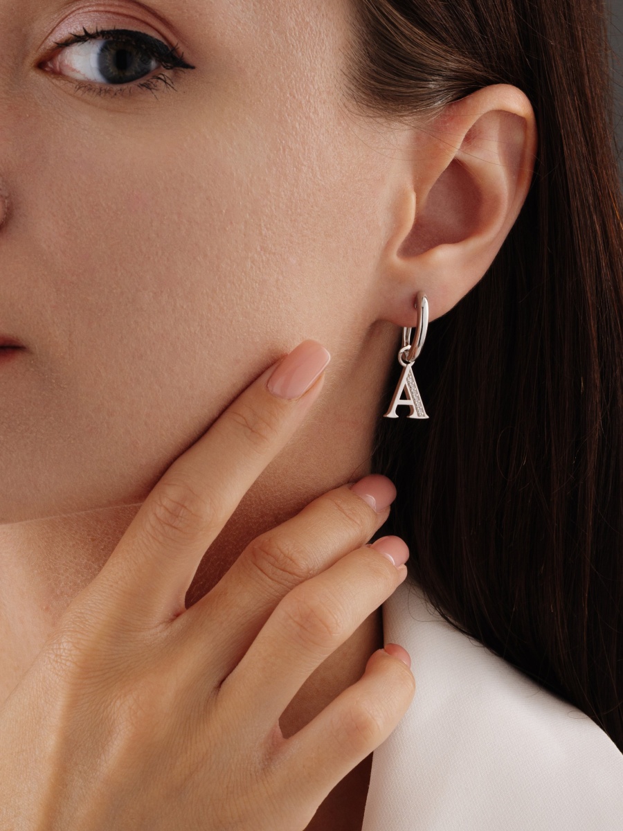 Серьги из серебра с фианитами (Арт. 2340205856л)-2.jpg