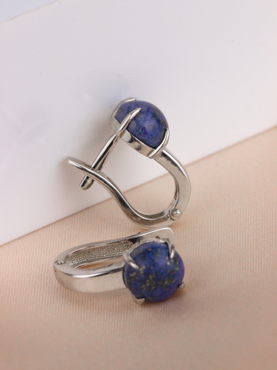 Серьги из серебра с лазуритами (Арт. 2340471862)-2.jpg