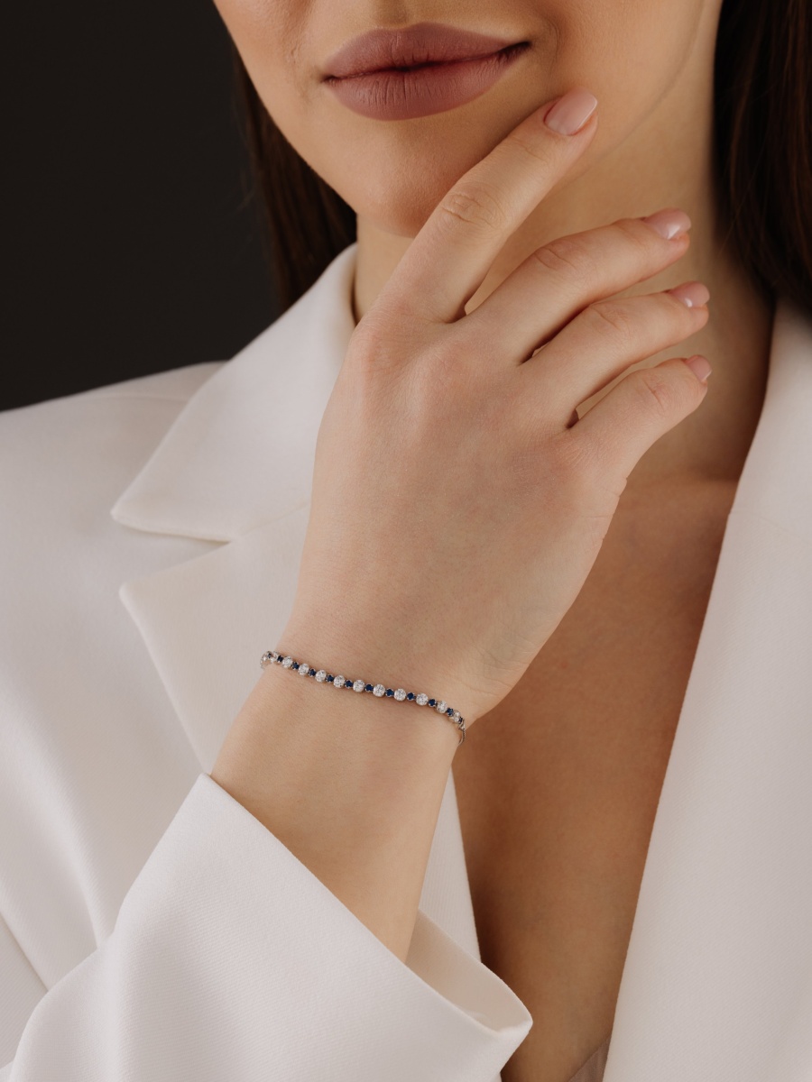 Браслет из серебра с фианитами (арт. 4340202575-18)-1.jpg Браслет из серебра с фианитами (арт. 4340202575-18)-1.jpg