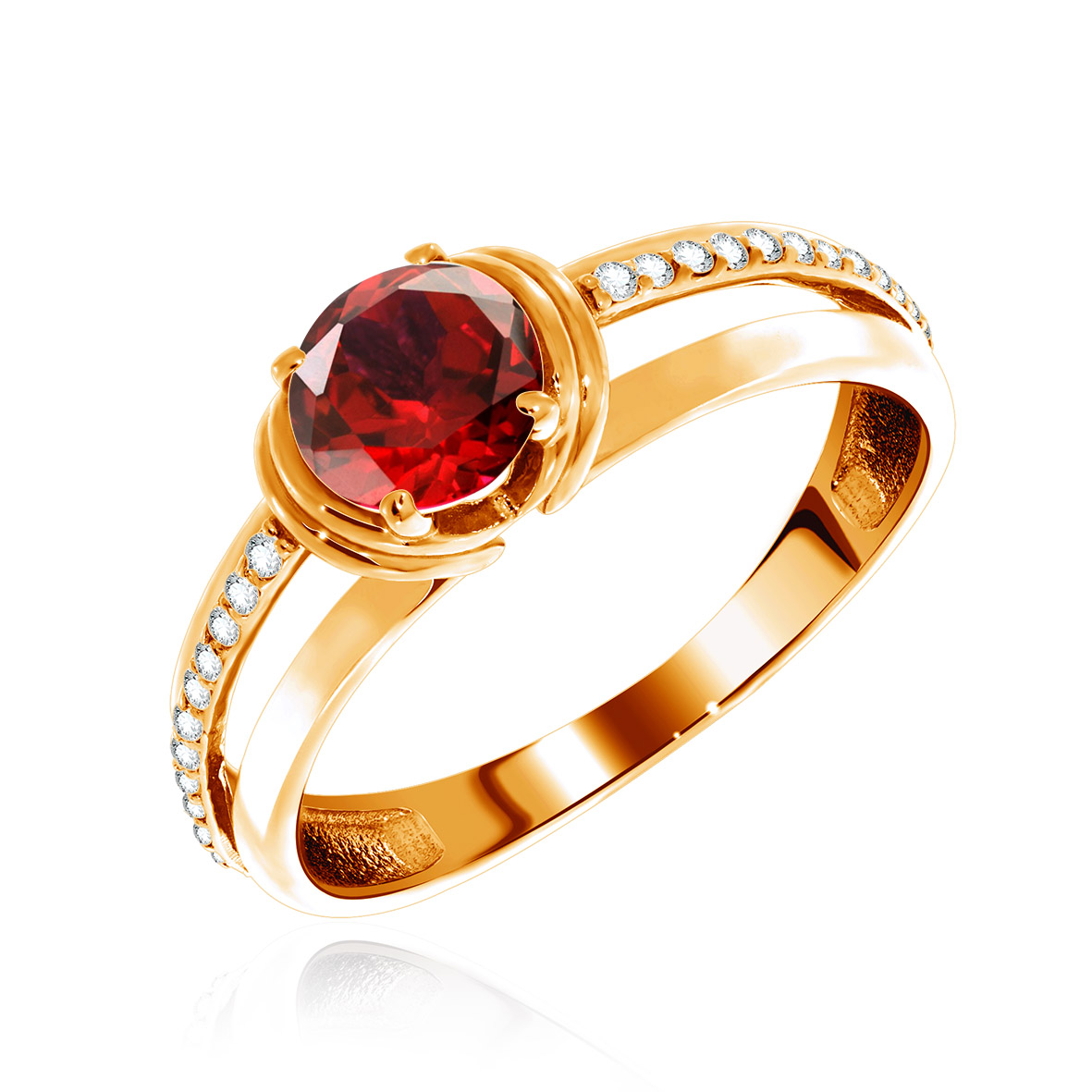 Кольцо из серебра с гранатом и фианитами (Арт. 1320820995).jpg Кольцо из серебра с гранатом и фианитами (Арт. 1320820995).jpg