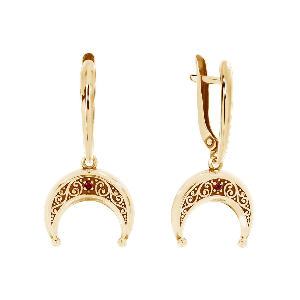 Серьги из серебра с гранатами (Арт. 2320151824).jpg