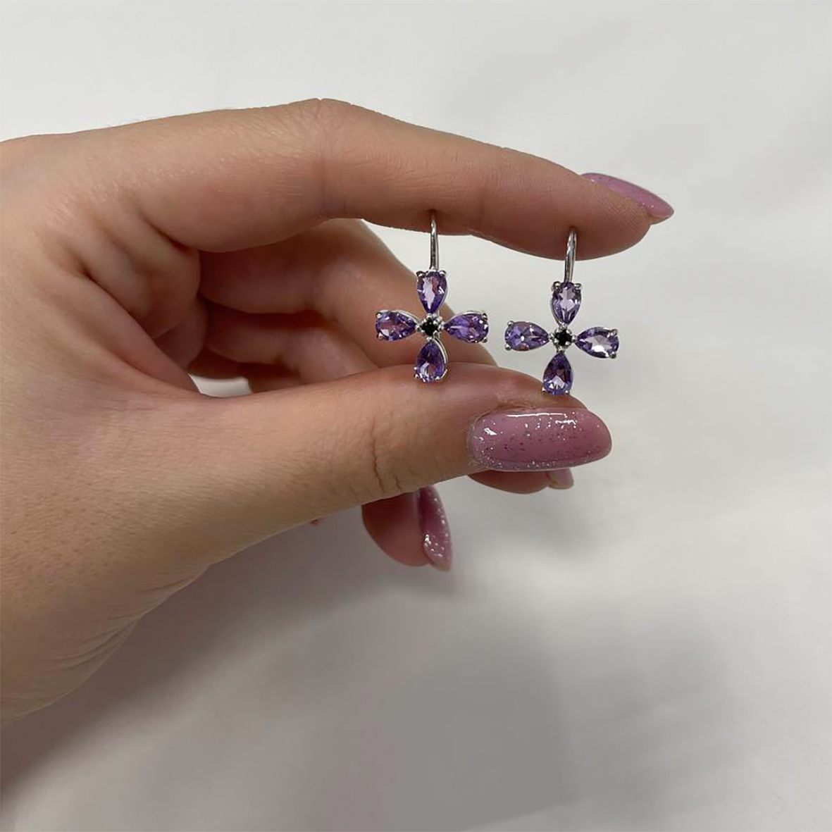 Серьги из серебра с аметист (Арт. 2340061090-2)-2.jpg