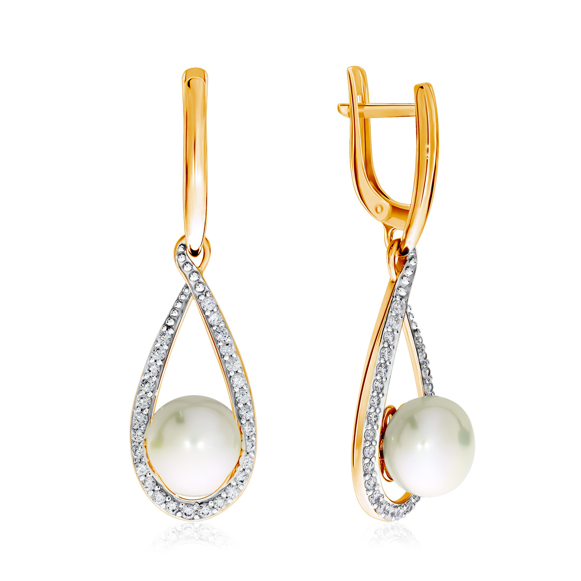 Серьги из серебра с жемчугом и фианитами (Арт. 2329050804-1).jpg Серьги из серебра с жемчугом и фианитами (Арт. 2329050804-1).jpg