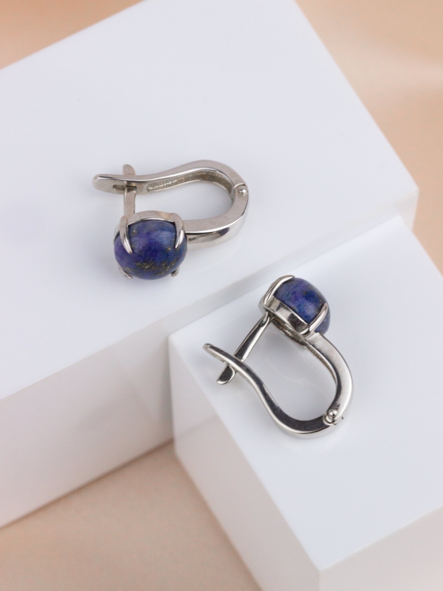 Серьги из серебра с лазуритами (Арт. 2340471862)-1.jpg