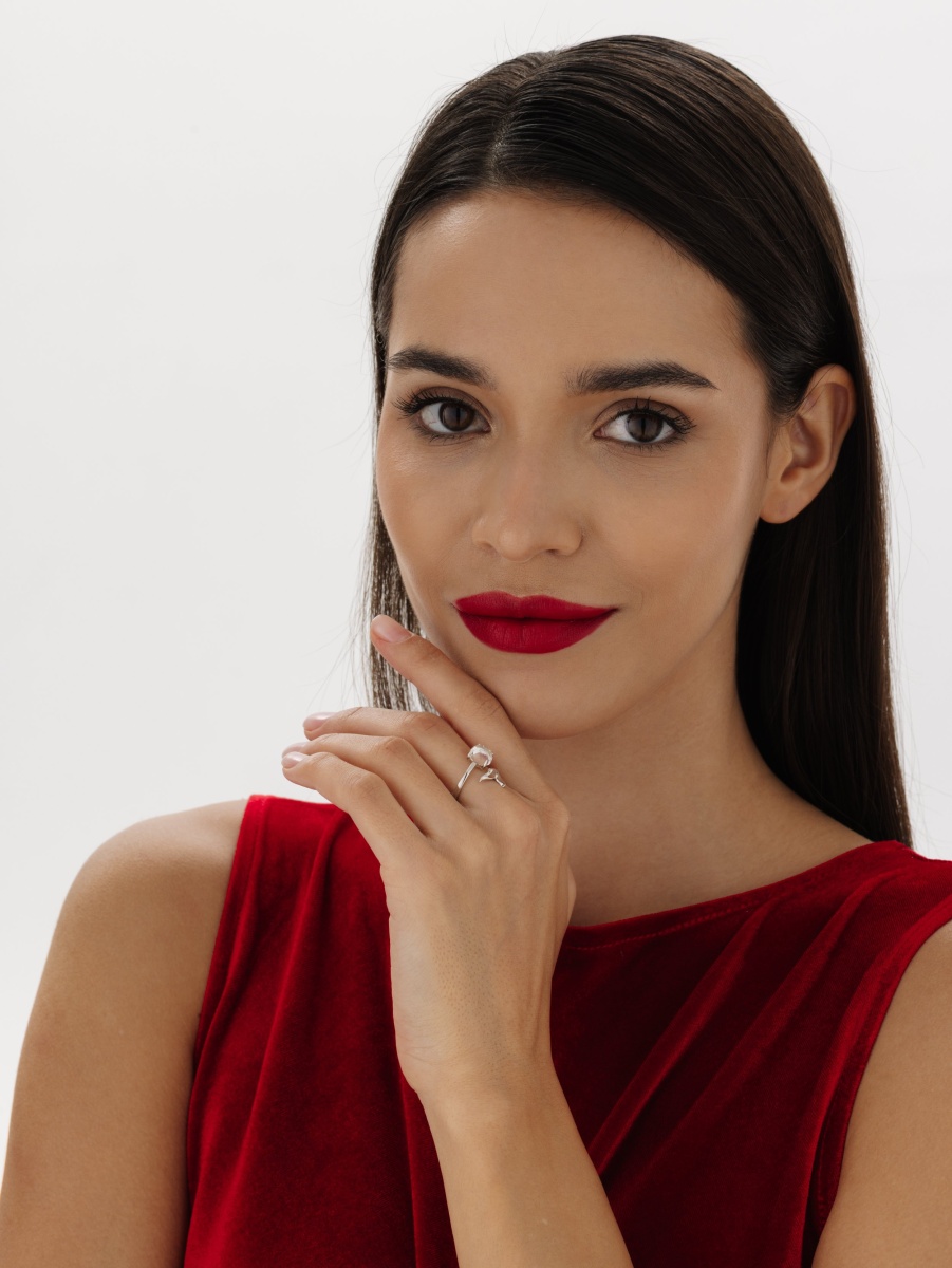 Кольцо из серебра с горным хрусталем (Арт. 1340525412)-1.jpg