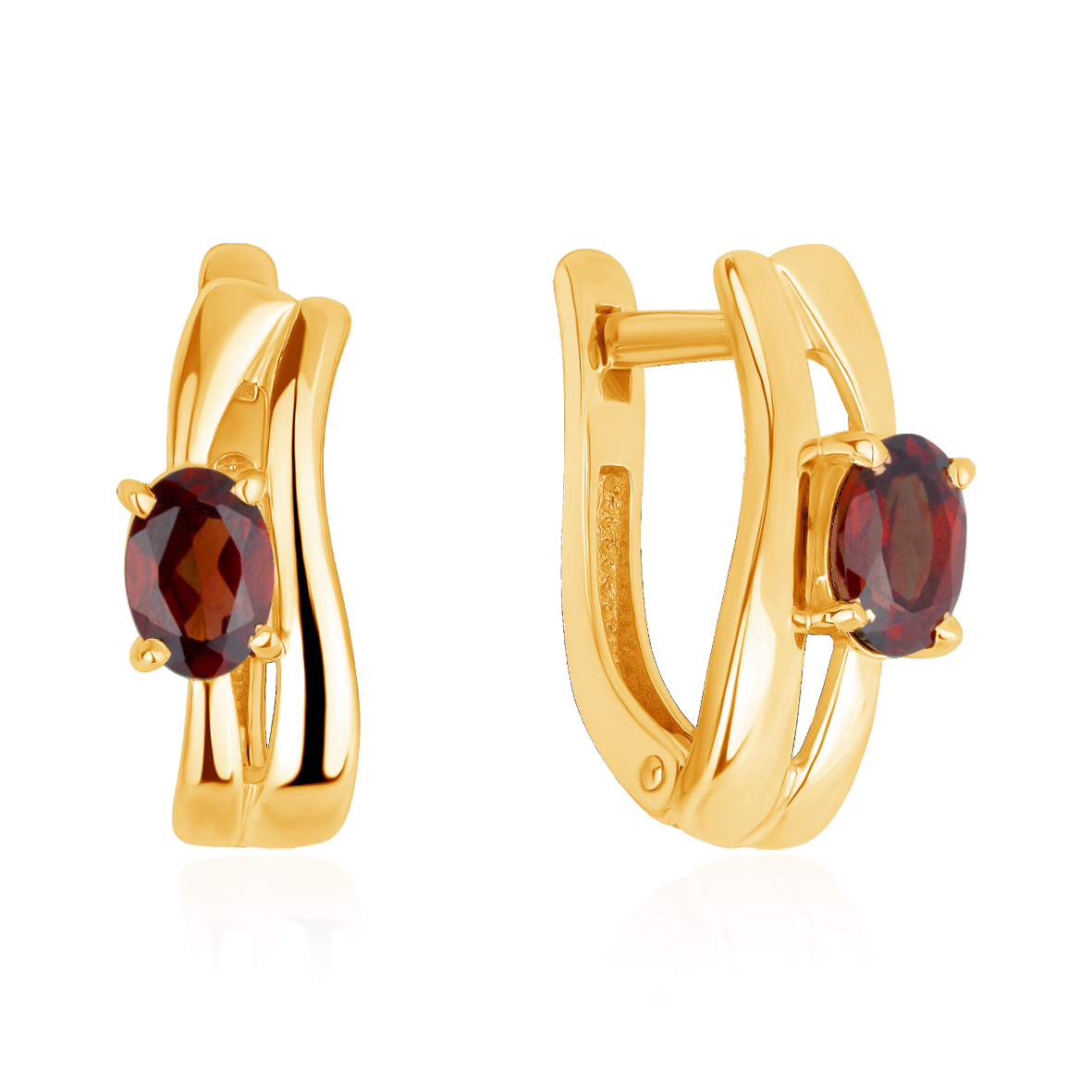 Серьги из серебра с гранатами (Арт. 2320155500).jpg