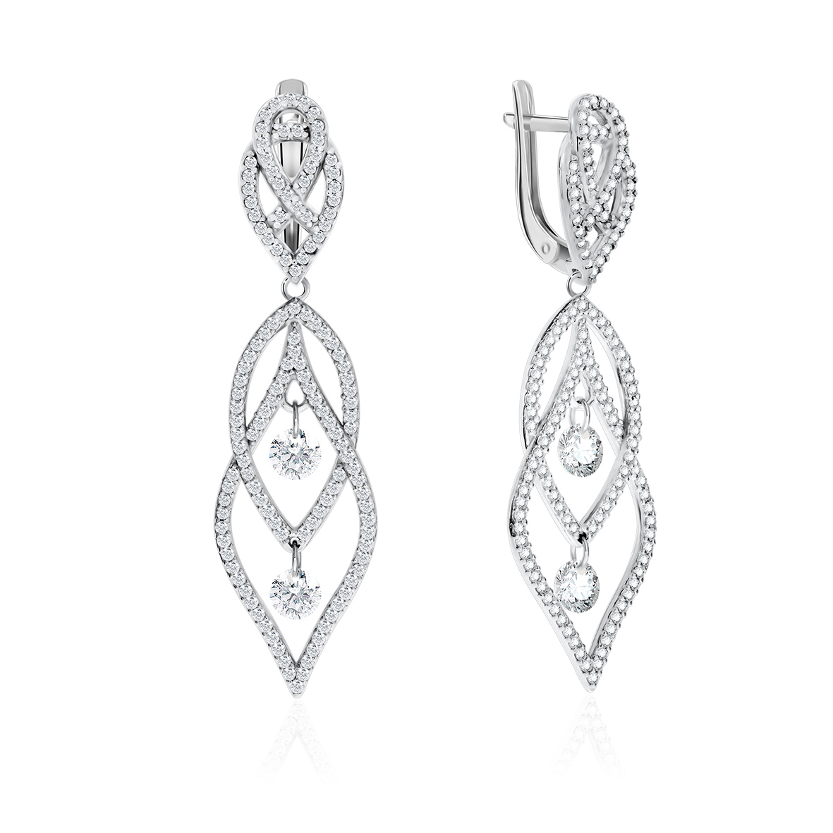 Серьги из серебра с фианитами (Арт. 2340200782л).jpg Серьги из серебра с фианитами (Арт. 2340200782л).jpg