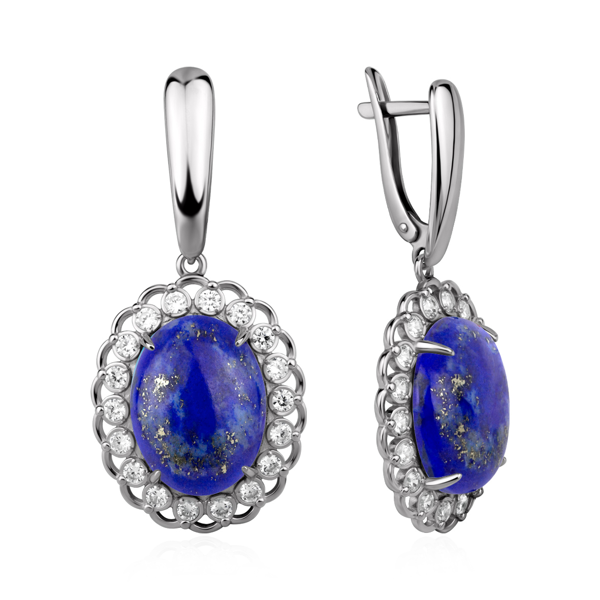 Серьги из серебра с лазуритом (Арт. 2340476307).jpg