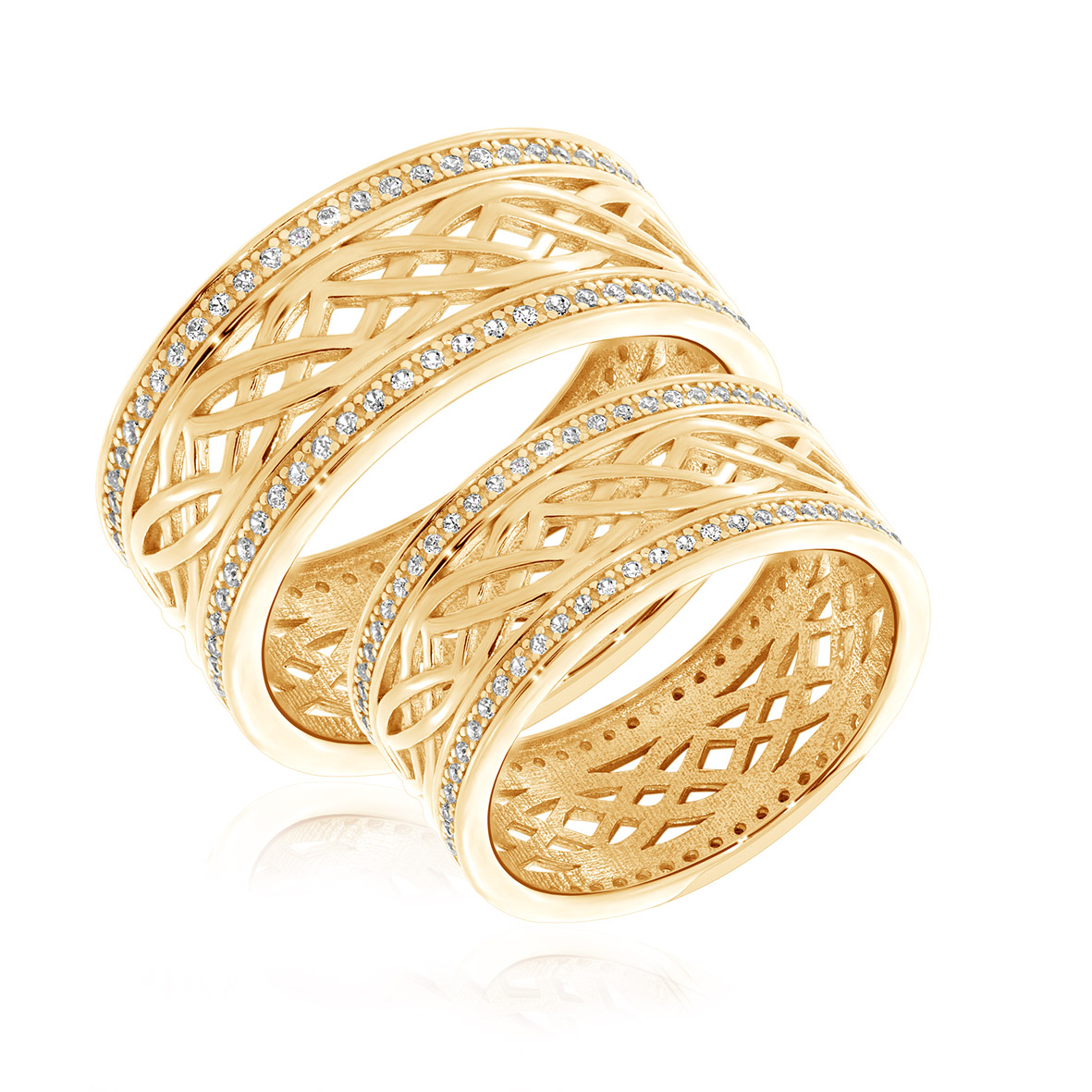 Кольца с орнаментами Кольца с орнаментами