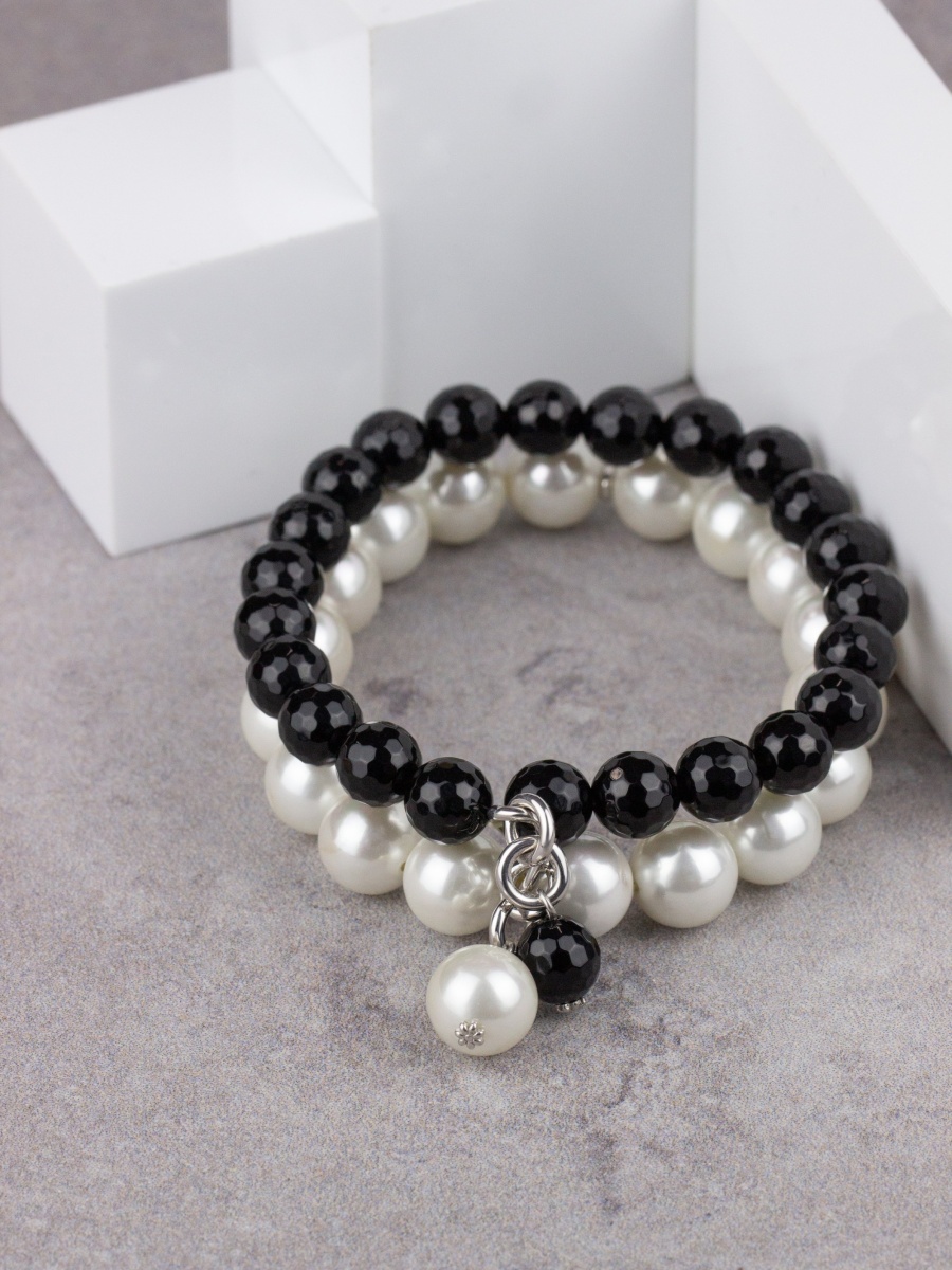 Браслет из серебра с жемчугом и агатами (арт. 4340876265-18-20)-1.jpg Браслет из серебра с жемчугом и агатами (арт. 4340876265-18-20)-1.jpg