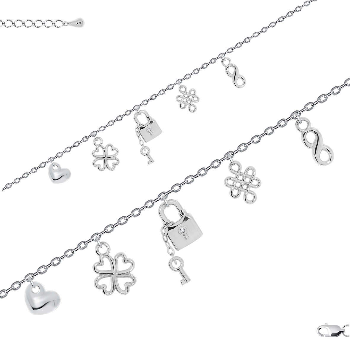 Браслет из серебра с фианитом (арт. 4340201734л-16).jpg