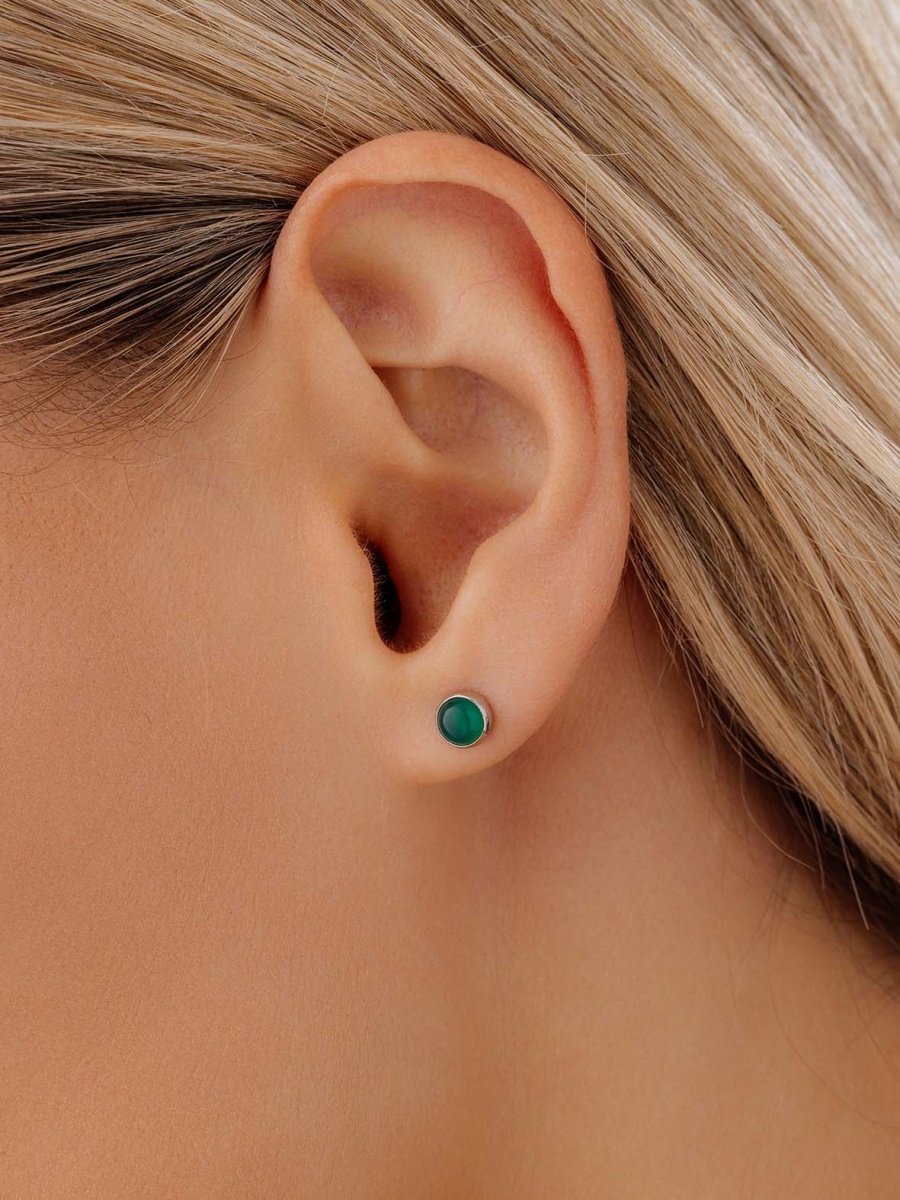 Пусеты из серебра с агатами (Арт. П340392550-1-60)-3.jpg