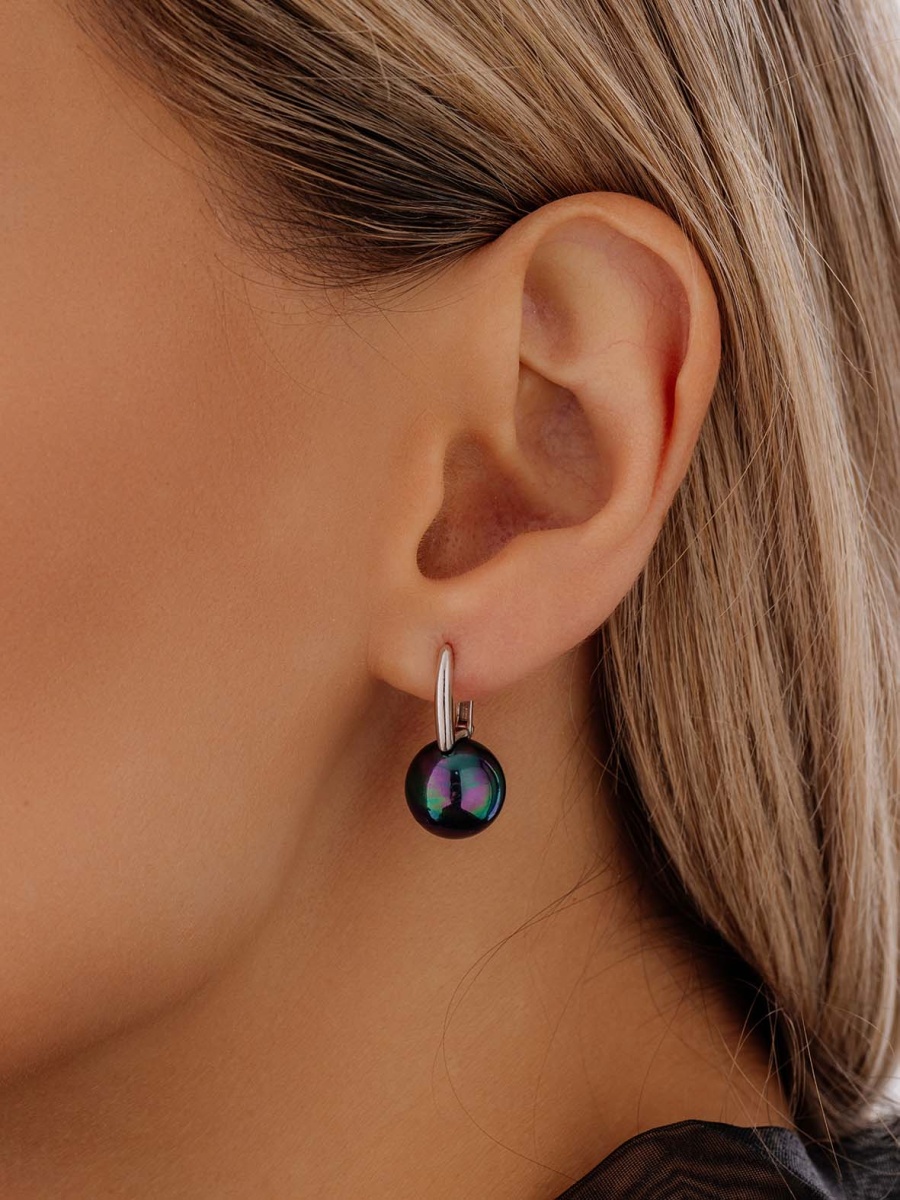 Серьги из серебра с жемчугом (Арт. 2340244318-80)-4.jpg