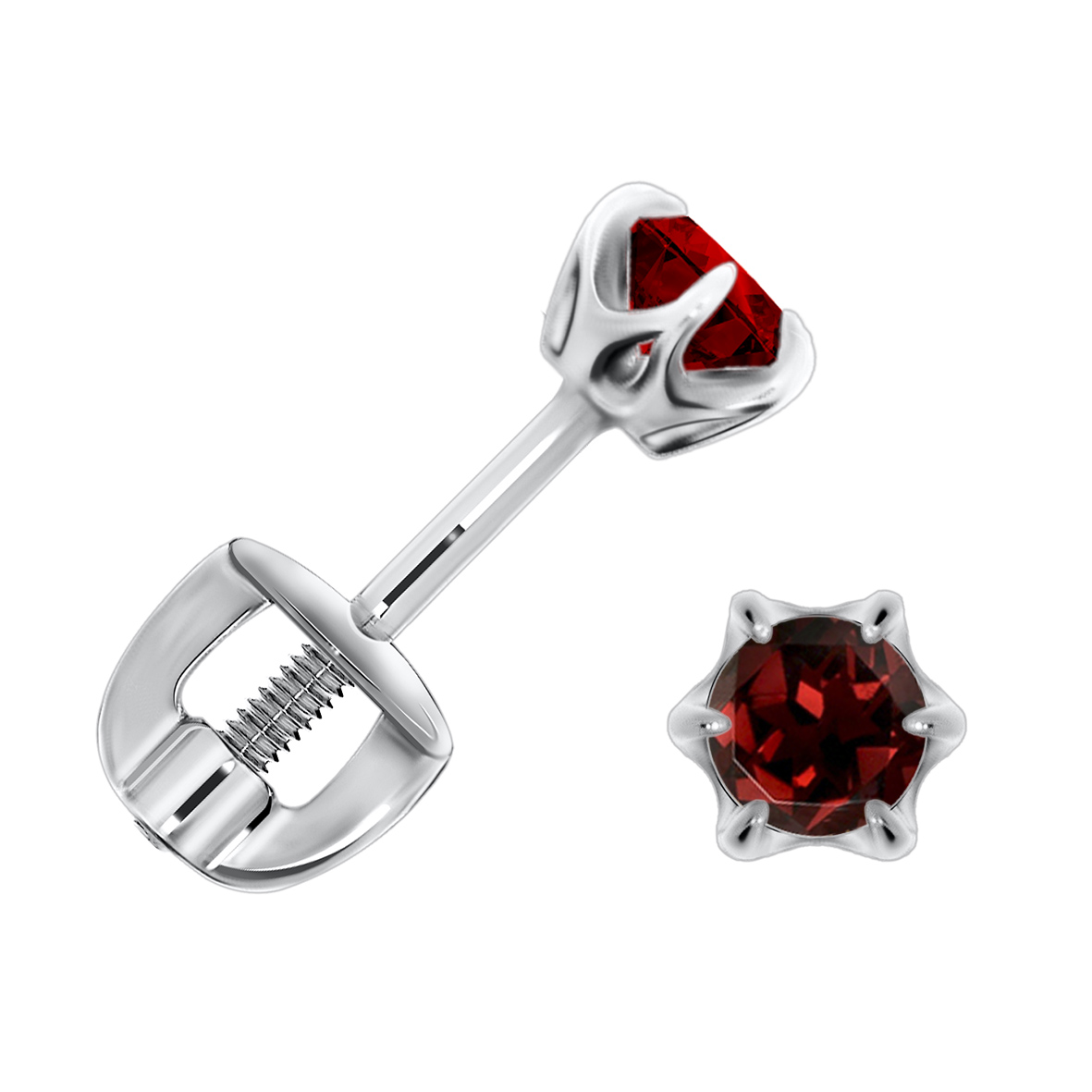 Пусеты из серебра с гранатами (Арт. П340150335).jpg Пусеты из серебра с гранатами (Арт. П340150335).jpg