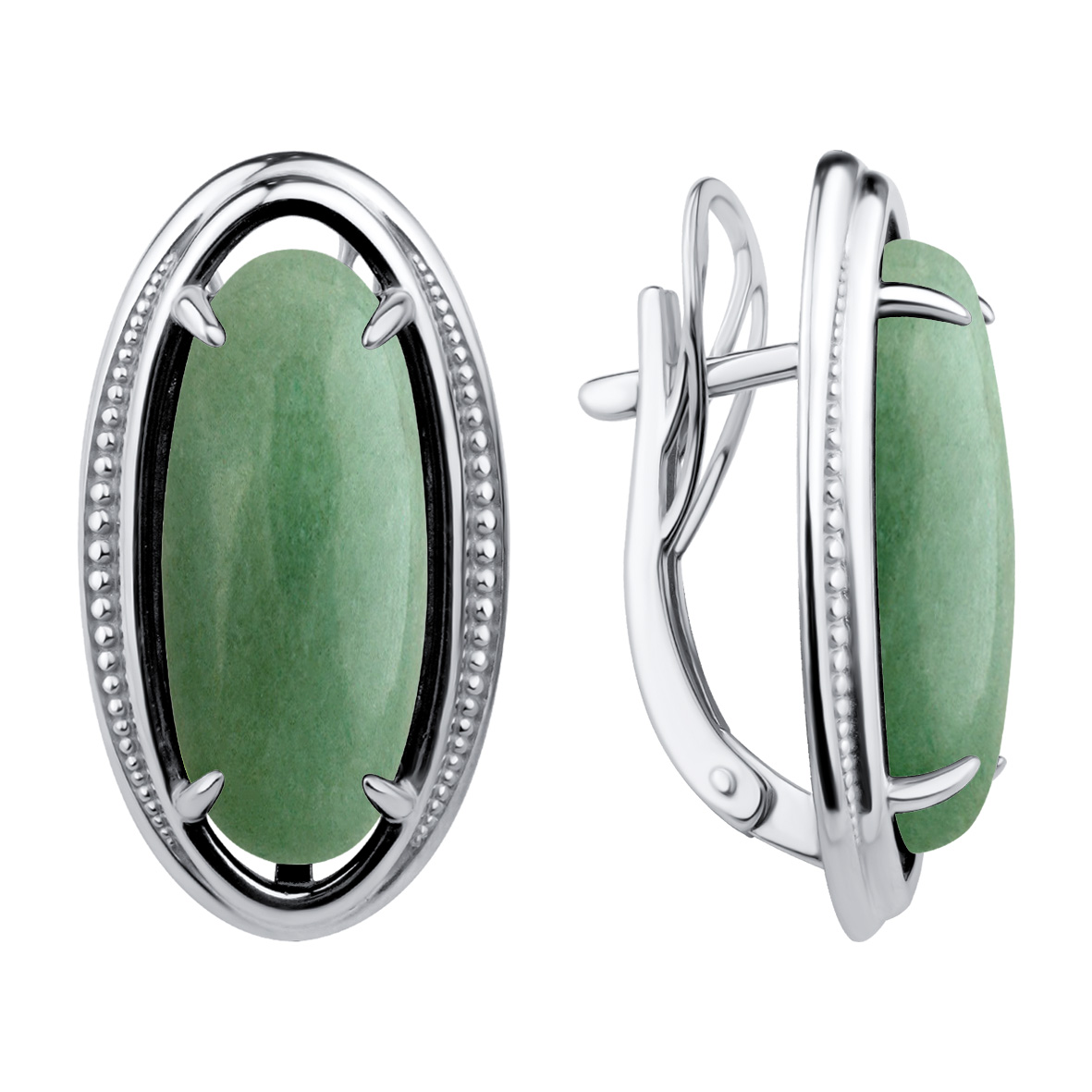 Серьги из серебра с аванюрином (Арт. 2340365806-1-60).jpg