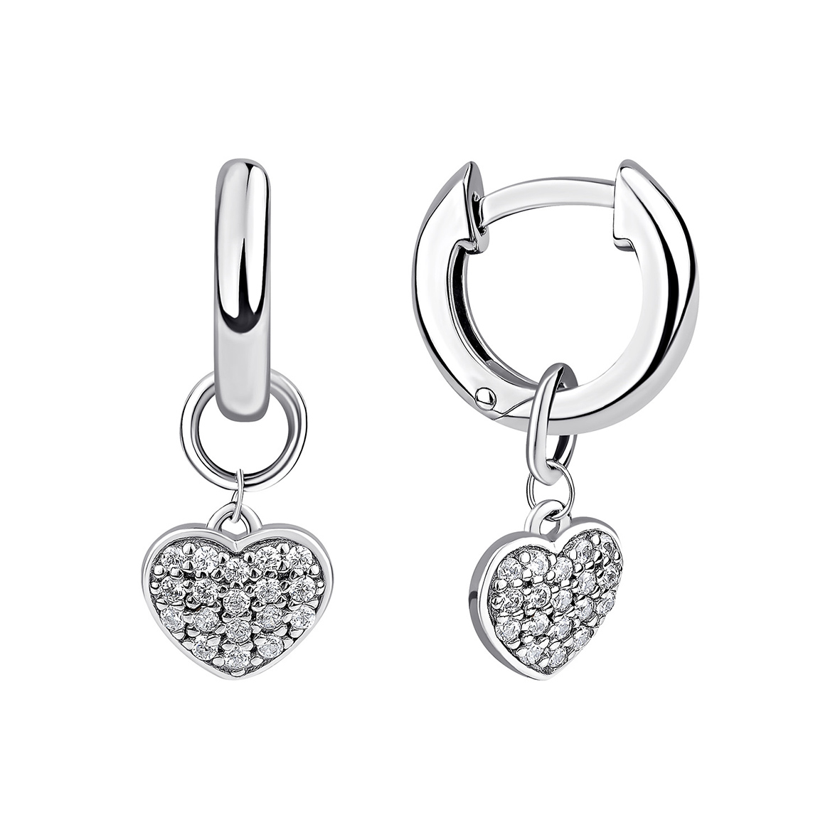 Серьги из серебра с фианитами (Арт. 2340204856л).jpg