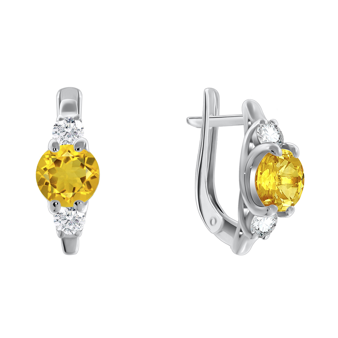 Серьги из серебра с цитринами и фианитами (Арт. 2340850260).jpg Серьги из серебра с цитринами и фианитами (Арт. 2340850260).jpg