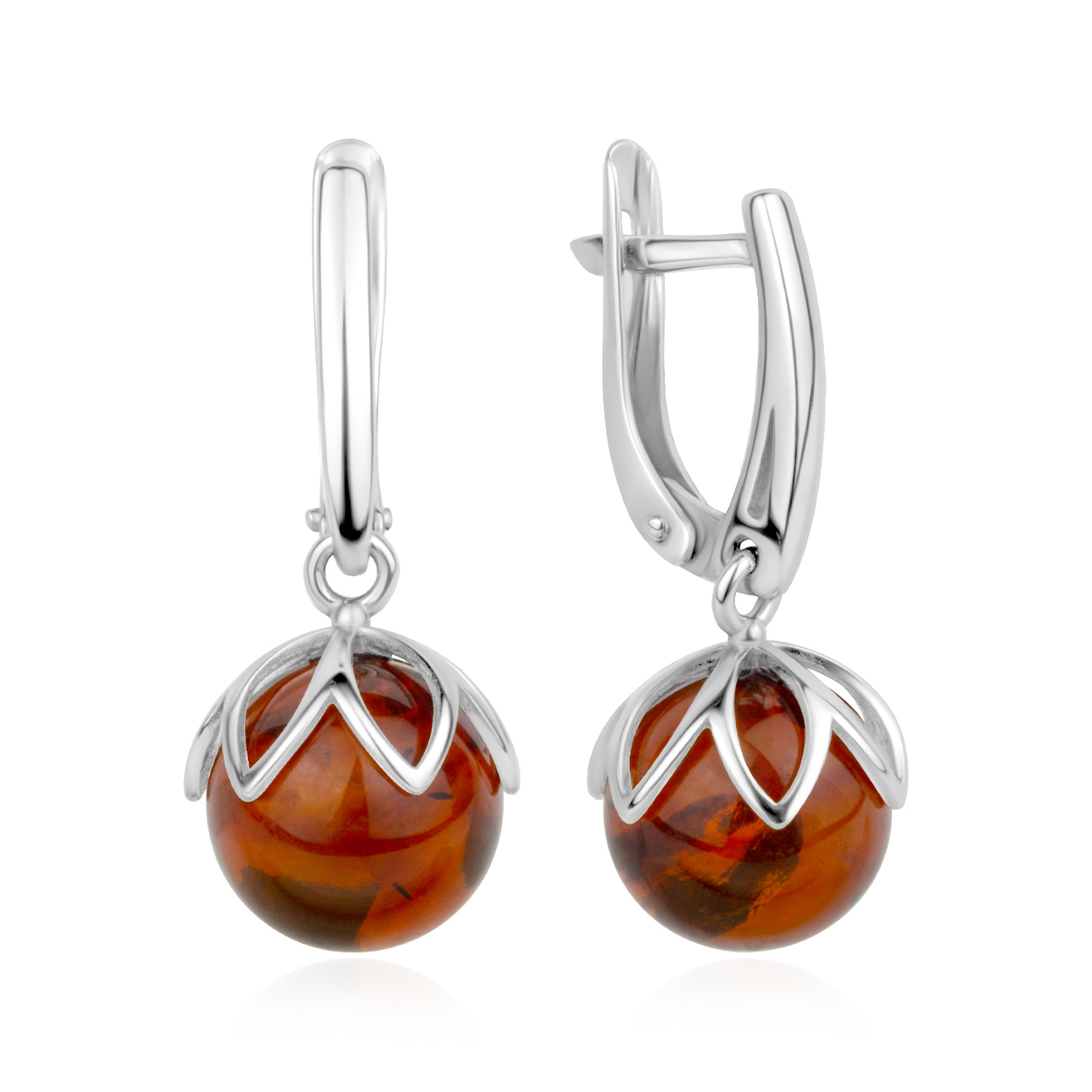 Серьги из серебра с янтарем (Арт. 2340486724).jpg