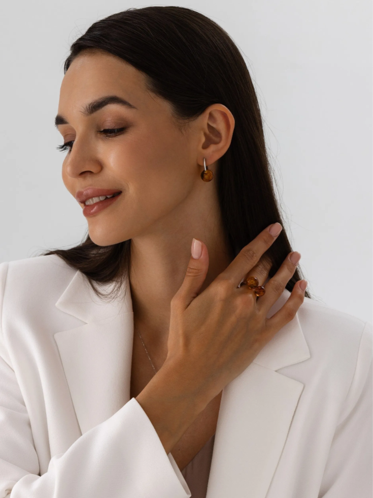 Серьги из серебра с янтарём (Арт. 2340484318)-1.png