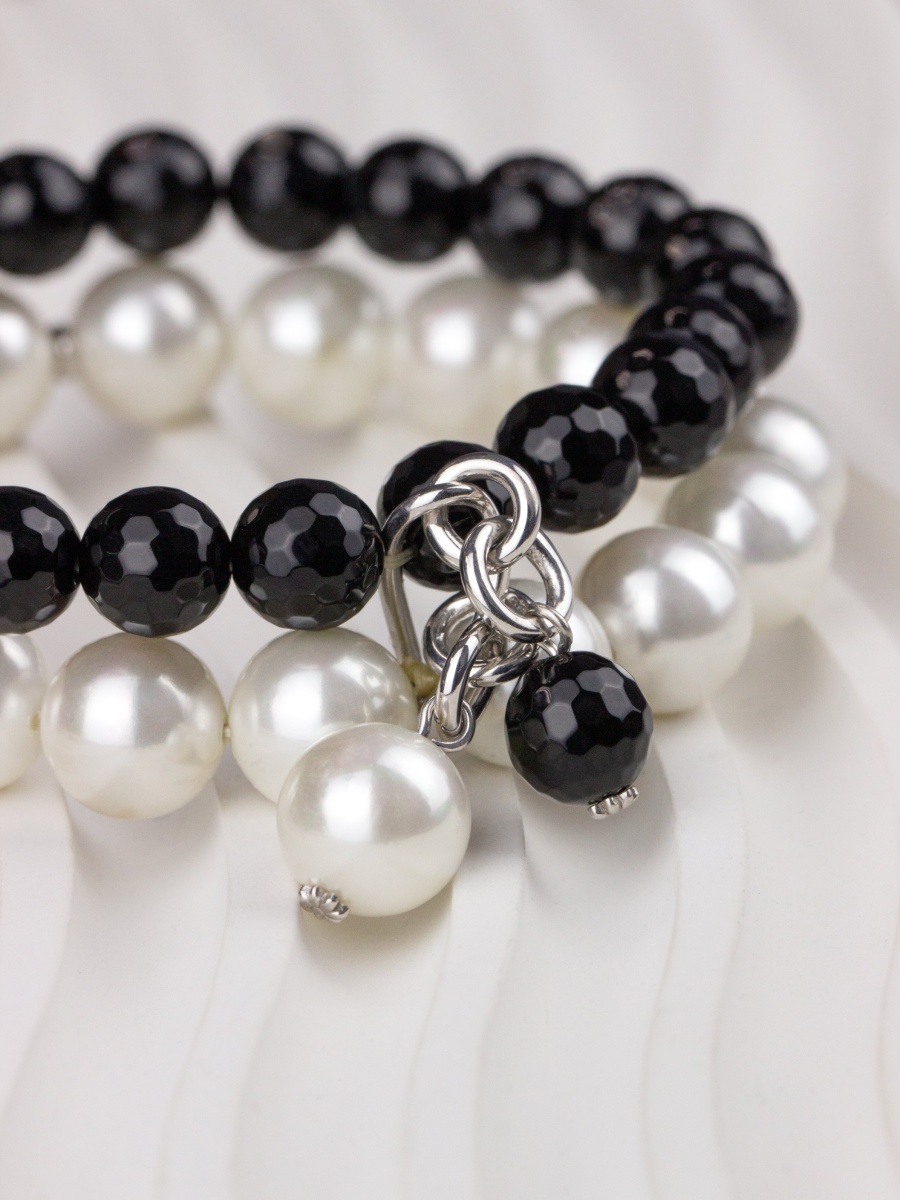 Браслет из серебра с жемчугом и агатами (арт. 4340876265-18-20)-2.jpg Браслет из серебра с жемчугом и агатами (арт. 4340876265-18-20)-2.jpg